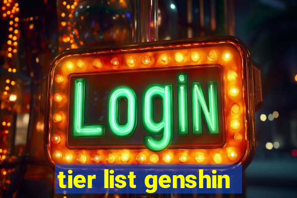 tier list genshin